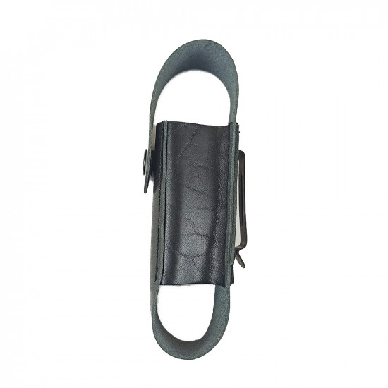 Чехол для аэрозольных баллончиков 100 мл со скобой черный