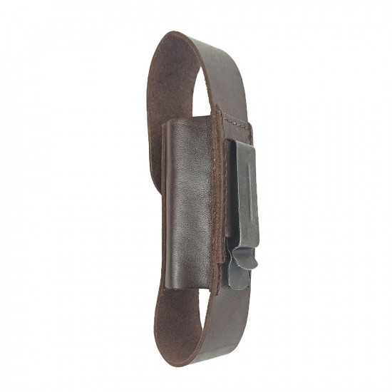 Чехол для аэрозольных баллончиков 100 мл со скобой цвет шоколад