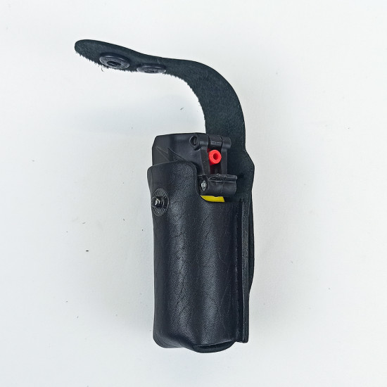 Чехол для аэрозольных баллончиков 65-75мл с двойной защелкой черный