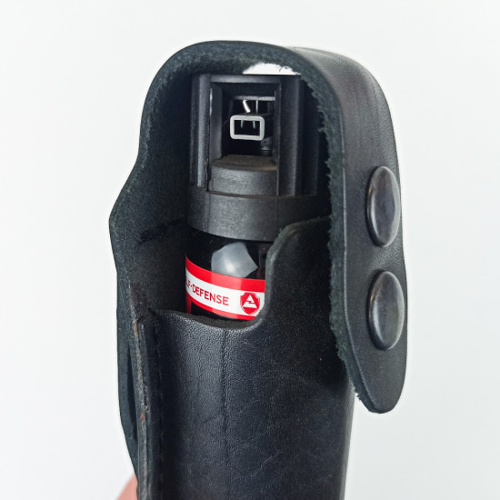 Чехол для аэрозольных баллончиков 65-75мл с двойной защелкой черный