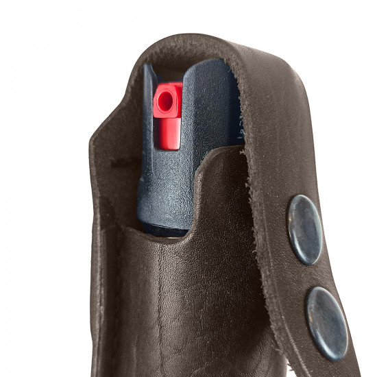 Чехол для аэрозольных баллончиков 65-75мл с двойной защелкой цвет шоколад