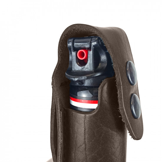 Чехол для аэрозольных баллончиков 65-75мл с двойной защелкой цвет шоколад