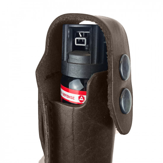 Чехол для аэрозольных баллончиков 65-75мл с двойной защелкой цвет шоколад