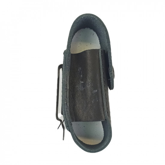 Чехол для аэрозольных баллончиков 75 мл со скобой черный