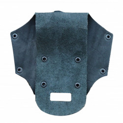 Чехол для наручников открытый кожаный черный