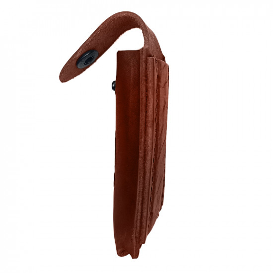 Чехол для запасной обоймы ПМ Пистолета Макарова цвет коньяк