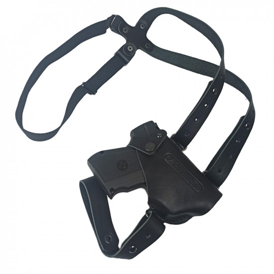 Кобура оперативная для Добрыня аэрозольного пистолета кожа цвет черный