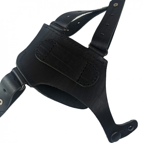 Кобура оперативная для Добрыня аэрозольного пистолета кожа цвет черный