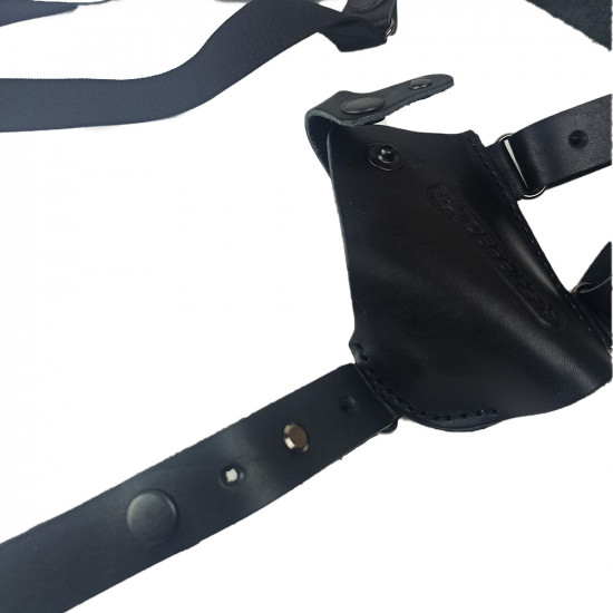 Кобура оперативная для Добрыня аэрозольного пистолета кожа цвет черный