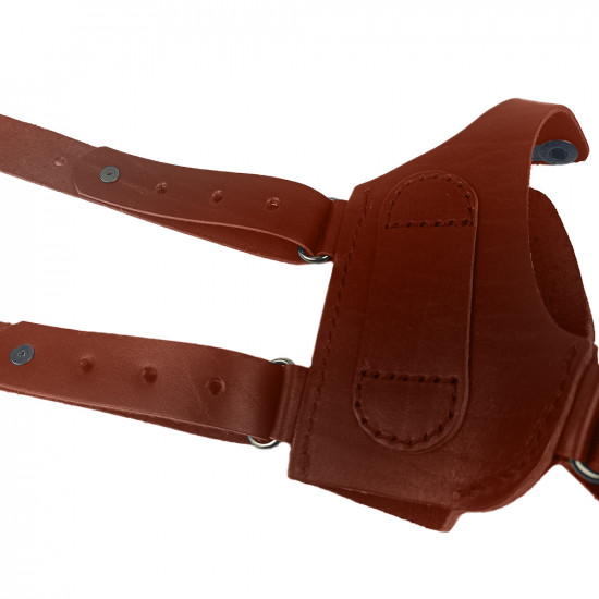 Кобура оперативная для Добрыня аэрозольного пистолета кожа цвет коньяк