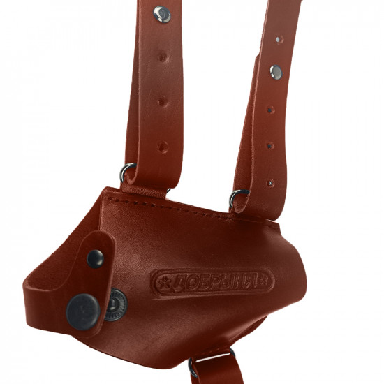 Кобура оперативная для Добрыня аэрозольного пистолета кожа цвет коньяк
