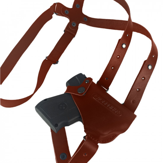 Кобура оперативная для Добрыня аэрозольного пистолета кожа цвет коньяк