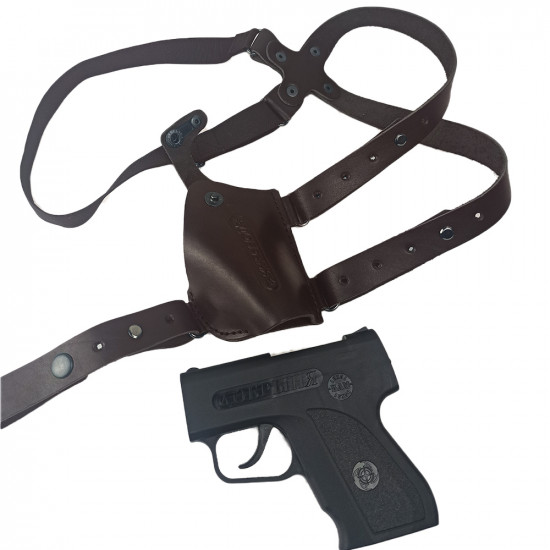 Кобура оперативная для Добрыня аэрозольного пистолета кожа цвет шоколад