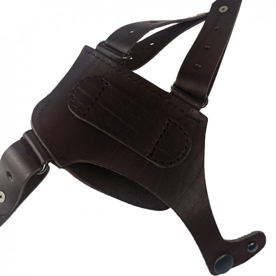 Кобура оперативная для Добрыня аэрозольного пистолета кожа цвет шоколад