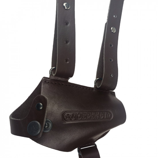 Кобура оперативная для Добрыня аэрозольного пистолета кожа цвет шоколад