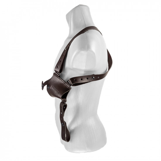 Кобура оперативная для Добрыня аэрозольного пистолета кожа цвет шоколад