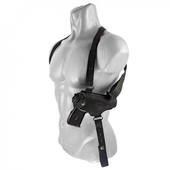 Кобура оперативная для ПМ пистолета Макарова кожа цвет черный