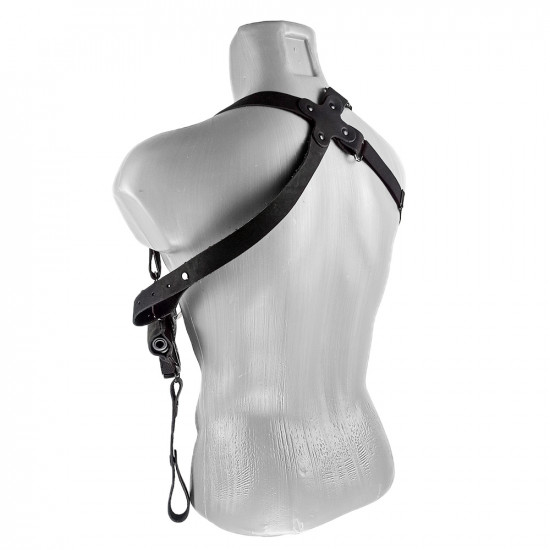 Кобура оперативная для ПМ пистолета Макарова кожа цвет черный