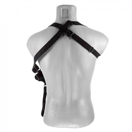 Кобура оперативная для ПМ пистолета Макарова кожа цвет черный