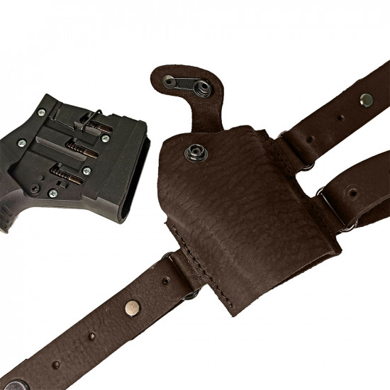 Кобура оперативная для ПУ-3 пускового устройства резьбовых патронов цвет шоколад