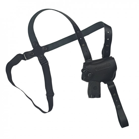 Кобура оперативная для Пионер аэрозольного пистолета кожа цвет черный