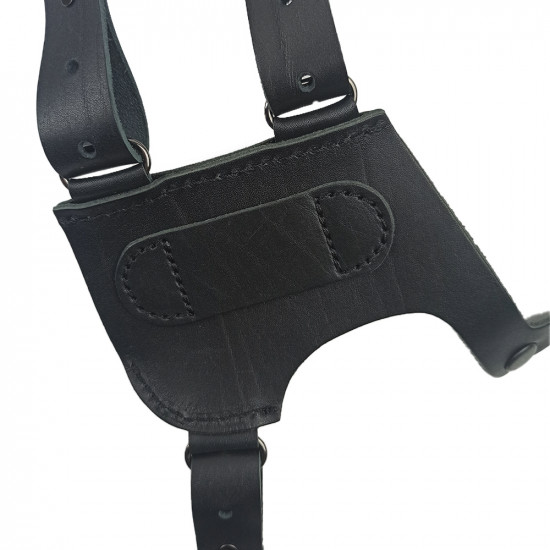 Кобура оперативная для Пионер аэрозольного пистолета кожа цвет черный