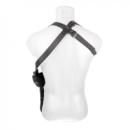 Кобура оперативная для Пионер аэрозольного пистолета кожа цвет черный