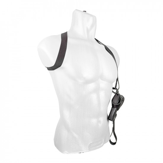 Кобура оперативная для Пионер аэрозольного пистолета кожа цвет черный