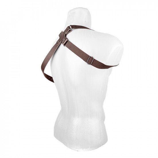 Кобура оперативная для Пионер аэрозольного пистолета кожа цвет шоколад