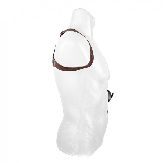 Кобура оперативная для Пионер аэрозольного пистолета кожа цвет шоколад