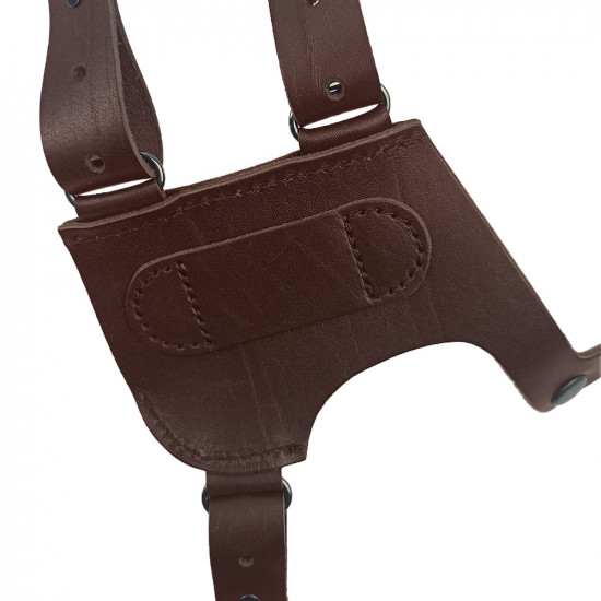 Кобура оперативная для Пионер аэрозольного пистолета кожа цвет шоколад