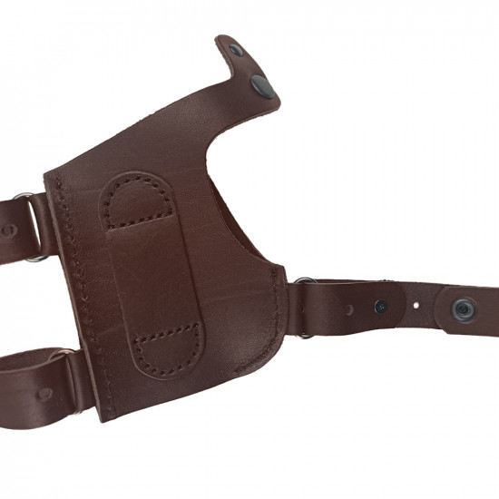 Кобура оперативная для Пионер аэрозольного пистолета кожа цвет шоколад