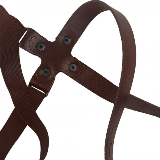 Кобура оперативная для Пионер аэрозольного пистолета кожа цвет шоколад