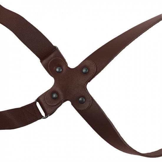 Кобура оперативная для Пионер аэрозольного пистолета кожа цвет шоколад