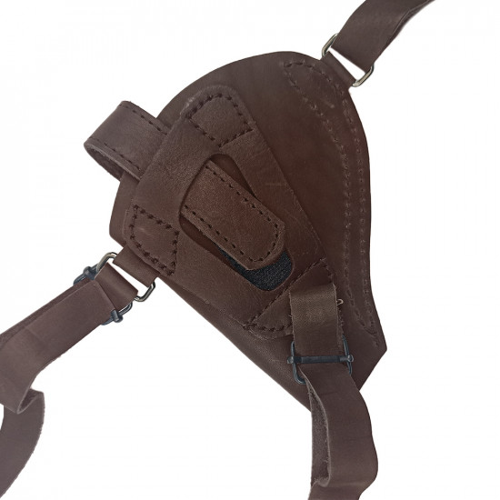 Кобура оперативная для револьвера кожа цвет шоколадный