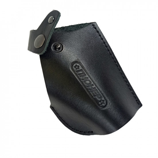 Кобура поясная со шлевкой для пистолета Пионер черная