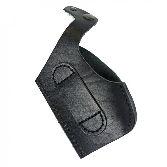 Кобура поясная со шлевкой для пистолета Пионер черная