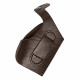 Кобура поясная со шлевкой для пистолета Пионер цвет шоколад под левую руку