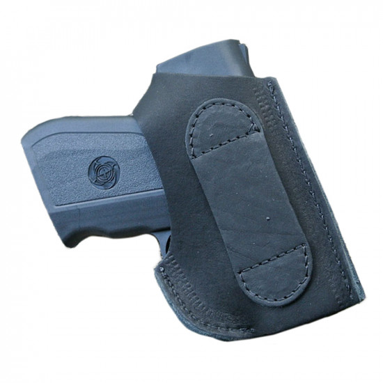 Кобура поясная со скобой для пистолета Добрыня, черная для левшей