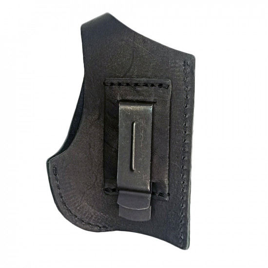 Кобура поясная со скобой для пистолета Добрыня, черная для левшей