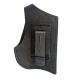 Кобура поясная со скобой для пистолета Добрыня, черная для левшей