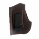 Кобура поясная со скобой для пистолета Добрыня, цвет шоколад