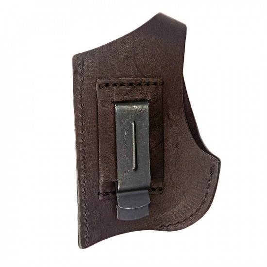 Кобура поясная со скобой для пистолета Добрыня, цвет шоколад