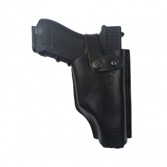 Кобура поясная со скобой для пистолета GrandPower, черная