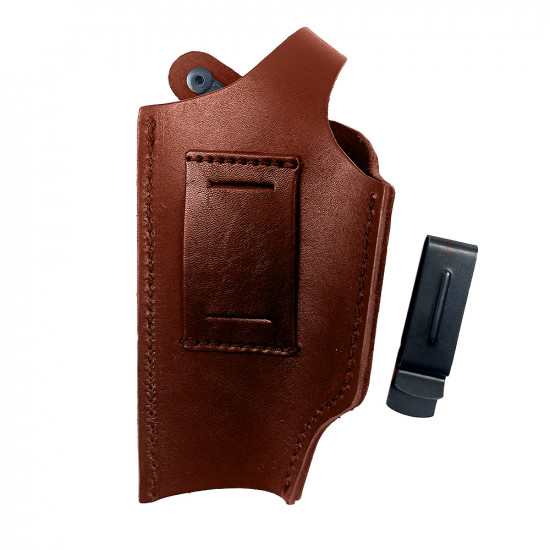 Кобура поясная со скобой для пистолета GrandPower, цвет коньяк