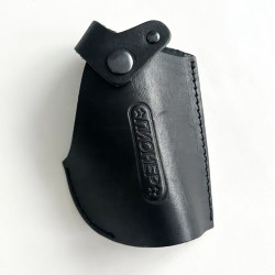 Кобура поясная со скобой для пистолета Пионер, черная