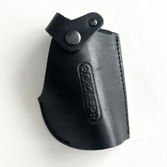 Кобура поясная со скобой для пистолета Пионер, черная