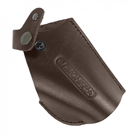 Кобура поясная со скобой для пистолета Пионер, цвет шоколад