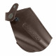 Кобура поясная со скобой для пистолета Пионер, цвет шоколад