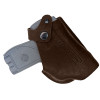 Кобура поясная со скобой для пистолета Пионер, цвет шоколад